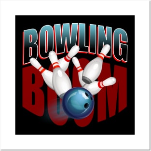 bowling boom Posters and Art